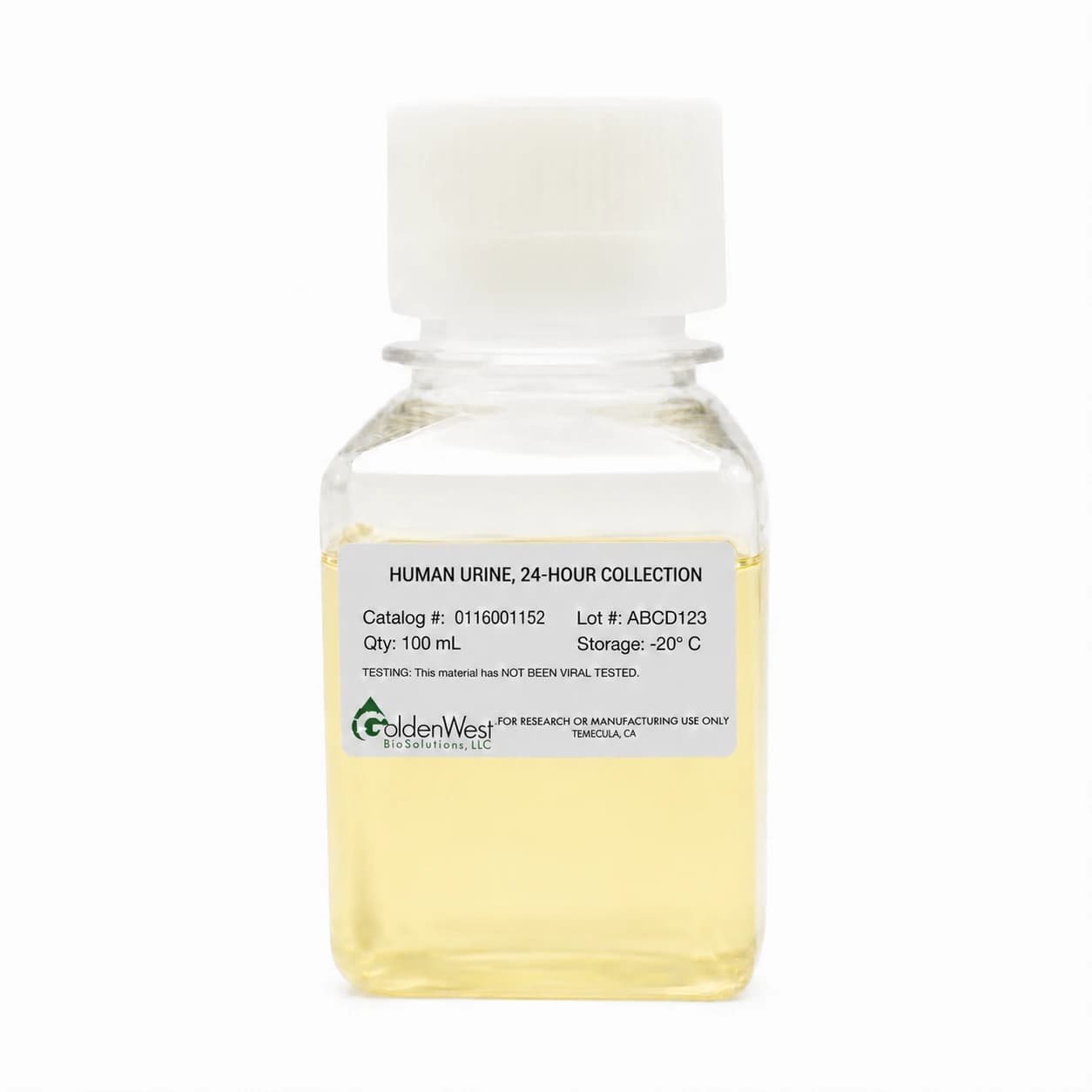 Human Urine, 24-Hour Collection