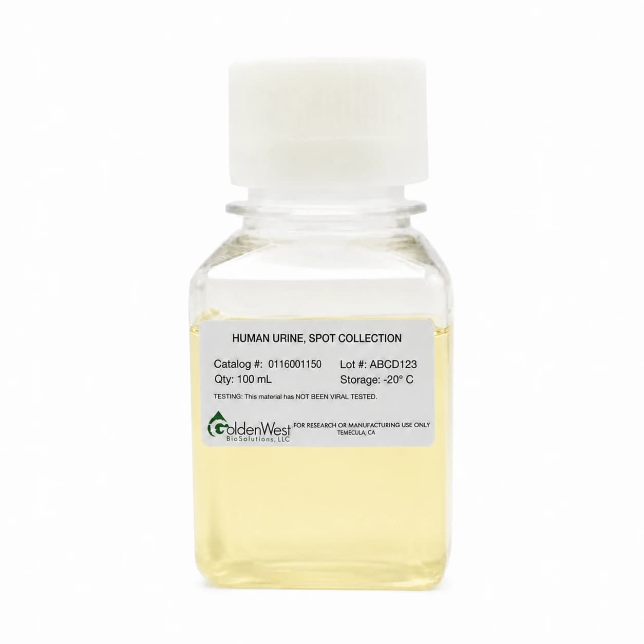 Human Urine, Spot Collection