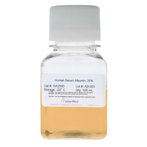 HA2500: Human Serum Albumin, Liquid (25%)