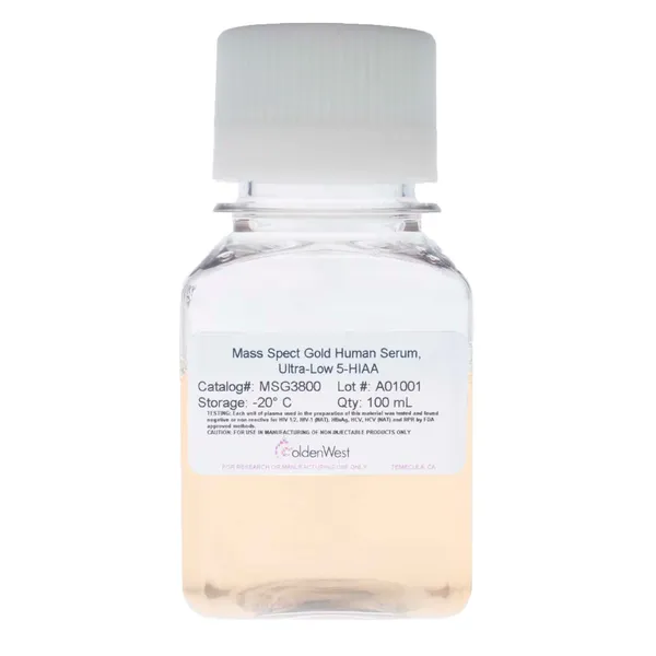 MSG3800: Mass Spect Gold Human Serum, Ultra-Low 5-HIAA