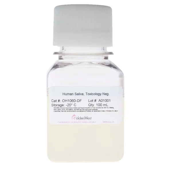OH1060-DF: Human Saliva, Toxicology Negative
