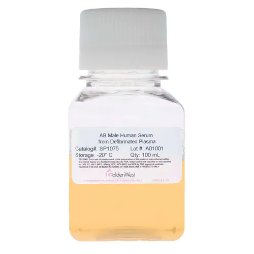 SP1075: AB Male Human Serum From Defibrinated Plasma