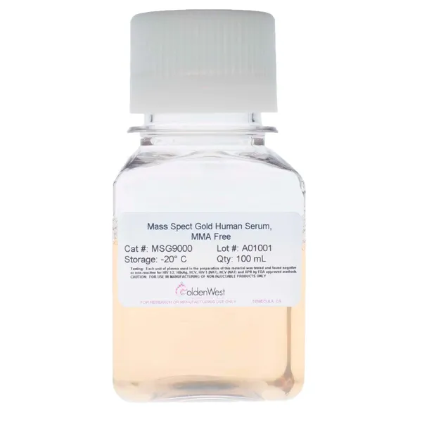 MSG9000: Mass Spect Gold Human Serum, MMA Free